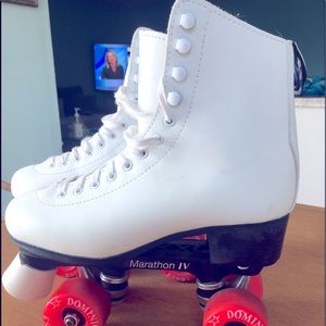 Woman’s indoor outdoor roller skates